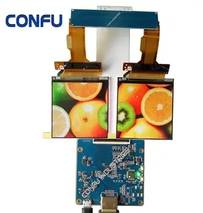 CONFU HDMII Board TC358870XBG Dual 2.9นิ้ว1440*1440 2K LS029B3SX02 TFT IPS LCD VR การดูแลสุขภาพตาเสมือนจริง H HMD China