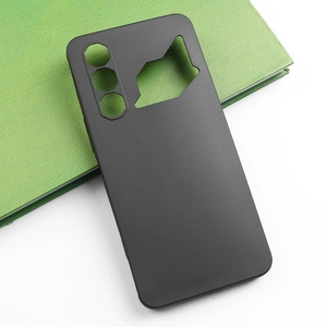 Funda de Teléfono de Silicona TPU Suave Negra Mate a Precio de Fábrica para ZTE nubia RedMagic 11 Pro Plus 5G ZTE Nubia V80 Diseño TPU Cubierta Trasera - Product Image 1