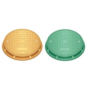 Nắp Cống Bằng Sợi Thủy Tinh Bán Chạy Nắp Cống Bằng Nước Mưa Tổng Hợp EN124 C250 D400 Với Vòng Nâng Hình Dạng Tùy Chỉnh - Product Image 4