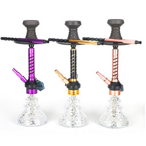 Ensemble de chichas de luxe en alliage d'aluminium de qualité supérieure, style arabe, pour l'Arabie Saoudite, vente en gros - Product Image 2