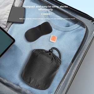 Oreiller de voyage en mousse à mémoire de forme en forme de U pour <span class=keywords><strong>la</strong></span> <span class=keywords><strong>sieste</strong></span> en avion, en train et en camping, offrant un soutien du cou pendant les déplacements - Product Image 2