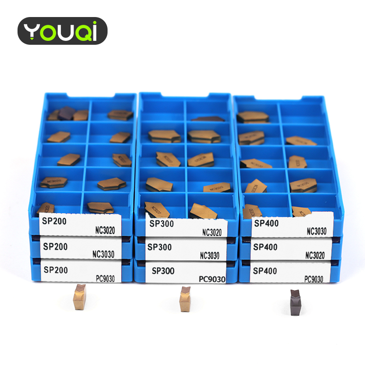 YouQi SP200 SP300 SP400 PC9030 NC3020 NC3030 прорезные твердосплавные вставки с прорезями и канавками металлический инструмент токарный станок