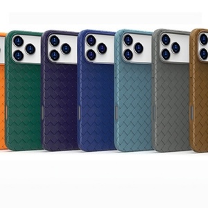 Funda de TPU Antigolpes con Diseño Tejido para iPhone 17 Air, Funda de Lujo para iPhone 16 Pro Max, Xr, X, 7, 8, 11, 12, 14, 15 - Product Image 6
