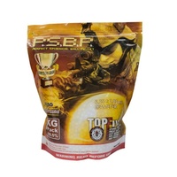Sac debout pour impression de marque personnalisée de bb 5,000 ct airsoft BBS. Sac d'emballage de granulés 2g