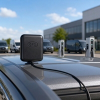 Antena GPS GNSS Magnetik Perekat Hitam Eksternal dengan Pilihan Konektor Model 3M-K2-Z
