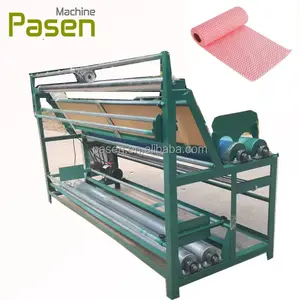 High Speed Textile Measuring fabric rolling machine manual cloth fabric roll spreader machine folding clothes machine