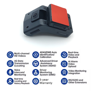 Firecore HX-9901 ống kính kép Ai-Powered <span class=keywords><strong>2K</strong></span> WDR Dashcam hộp xe màu đen với 4G GPS cho quản lý đội tàu và giám sát lái xe - Product Image 5