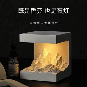 <b>Cone</b> <b>Incense</b> Sandalwood Plastic Aromatherapy Anti-Odour Home High Appearance Level Decoration Nightlight All-Season - Product Image 2