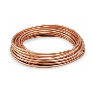 Small Diameter Copper Capillary Tube high quality purple copper pipe