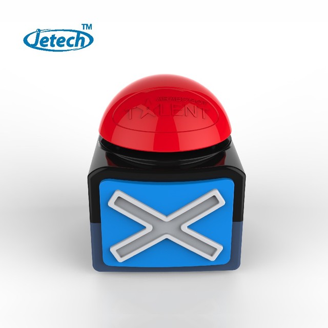 Multifunctional Square LED Sound Buzzer for Game Show Team Answer Classroom Activity
