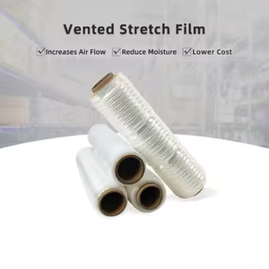 Vented <b>Pallet</b> Stretch Film Breathable Perforated <b>Wrap</b> Anti-Condensation <b>for</b> Fresh Produce Cold Chain - Product Image 5