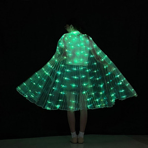 बच्चों के लिए प्रेरित आइसिस के विंग लाइट परफ्यूम पंख, बच्चों के लिए पेट नृत्य के प्रदर्शन से चमकदार धन्यवाद - Product Image 5