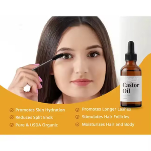 Natural Boost Natural Nourish Damaged Lashes and Boost <strong>Rapid</strong> Growth Castor Oil Serum for Lash <strong>Brow</strong> - Product Image 2