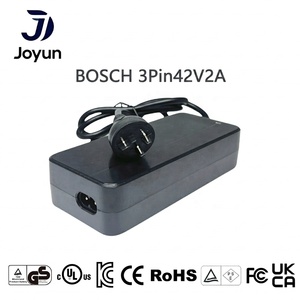 Chargeur de <span class=keywords><strong>vélo</strong></span> <span class=keywords><strong>électrique</strong></span> 42V2A pour <span class=keywords><strong>batterie</strong></span> <span class=keywords><strong>Bosch</strong></span> 3 broches, chargeur rapide intelligent au lithium <span class=keywords><strong>36V</strong></span> CE RoHS, prise EU, chargeur de <span class=keywords><strong>vélo</strong></span> <span class=keywords><strong>électrique</strong></span> - Product Image 1