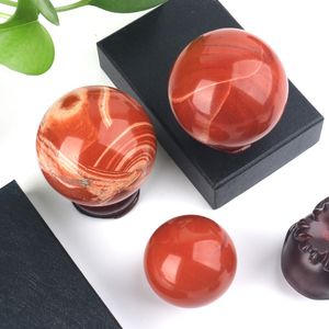 Wholesale High Quality Crystal Sphere Energy <b>Red</b> jasper Sphere Ball for Home Decoration - Product Image 1