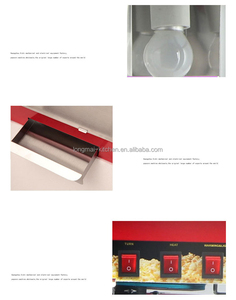 آلة فشار صغيرة تعمل بالكهرباء صانعة أوعية الذرة البوب المستخدمة التجارية - Product Image 4