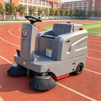 Balayeuse de voirie électrique neuve, à balayage à sec et humide, entièrement fermée, haute efficacité, 9000/h, autonomie de 2-3h