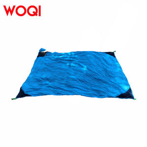 เสื่อปิกนิก Woqi รูปทรงสี่เหลี่ยมผืนผ้า สีฟ้า กันทราย สำหรับตั้งแคมป์กลางแจ้ง น้ำหนักเบา พกพาสะดวก ผลิตจากผ้าโพลีเอสเตอร์อ๊อกซ์ฟอร์ด น้ำหนัก 0.3 กก. - Product Image 1