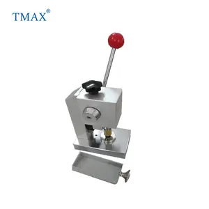 Tmax Merk Manual Knoopcel Elektrode Disc Snijden Ponsmachine Voor Knoopcel Batterij Maken