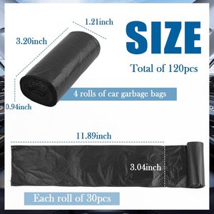 Car Trash Bag, Thickened & Tear-Resistant Car Garbage Bag for Vehicle Tidying, Portable Automotive Trash Can Bags for Car - Product Image 2
