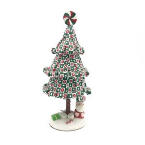 Árbol de Navidad verde con Santa Claus, gran oferta - Product Image 1