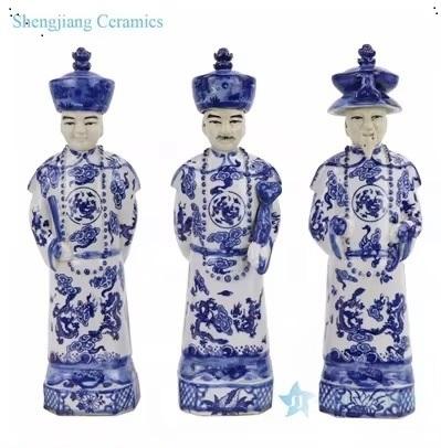Standing Emperor set of 3 high28.5