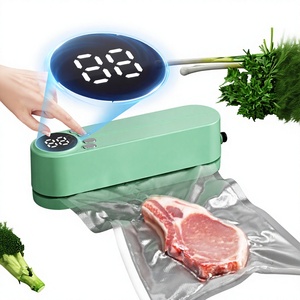 Machine de mise <span class=keywords><strong>sous</strong></span> <span class=keywords><strong>vide</strong></span> alimentaire portable et compacte |   Scelleuse <span class=keywords><strong>sous</strong></span> <span class=keywords><strong>vide</strong></span> rechargeable <span class=keywords><strong>pour</strong></span> la cuisine, <span class=keywords><strong>pour</strong></span> un usage domestique - Product Image 1