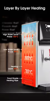 Chauffe-eau électrique portable commercial 10L, livraison rapide, distributeur de chauffe-eau, contrôle de la température, hôtels, foyers