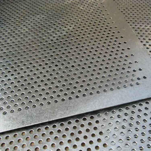 Perforiertes Stahlblech Gitterblech Versetzt Perforiertes Metallblech Ovale Form Perforiertes Metallblech - Product Image 3