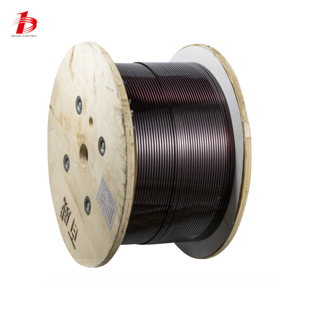 A 3mm X B 8mm  4x6mm Enameled Copper Magnet Flat Wire Coil Winding for Transformer Permanent Magnet Motor Flat Copper Wire Coils