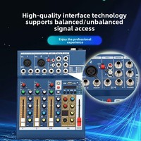 Table de mixage numérique USB professionnelle TopYun, 16 effets de réverbération, réponse en fréquence 20Hz-20kHz, garantie d'un an, idéale pour l'extérieur