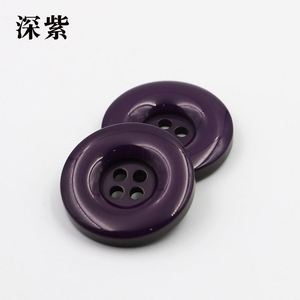 Wholesale Factory Price Colorful Buttons 4 Hole <b>Resin</b> Button Round Shirt Custom Button for Garment - Product Image 6