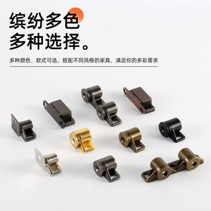 Magnetic Door Catch Zinc Alloy Strong Magnetic Cabinet <b>Wardrobe</b> Kitchen Door Closure Minimalist Design Screw Fixed - Product Image 5