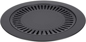 Korean Style Maifan Stone Non Stick Grill Pan Round Home Barbecue Plate for Indoor Cooking and Outdoor BBQ - Product Image 2