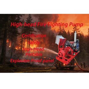 हाई-हेड फायर फाइटिंग और आपातकालीन बचाव डीजल वाटर पंप फायर पंप - Product Image 2