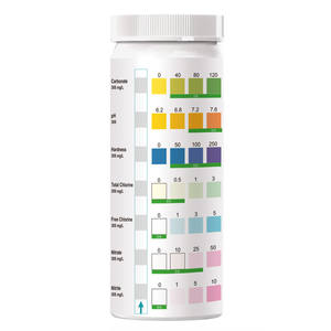 7-in-1 수족관 열대어 테스트 스트립 7가지 기능 해수 테스트 키트 담수어 양식용 OEM 맞춤형 - Product Image 1