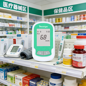 Лидер продаж: Глюкометр 3-в-1 для измерения уровня сахара в крови, медицинский прибор, лучший глюкометр с тест-полосками и ланцетами - Product Image 2