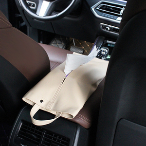 Boîte à mouchoirs suspendue en cuir PU couverture de mouchoirs de voiture couverture de mouchoirs de Camping tenture murale papier de <span class=keywords><strong>cuisine</strong></span> lingettes humides couverture - Product Image 4
