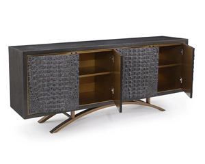 Meuble de rangement multifonctionnel de style moderne, buffet pour salle à manger, armoires latérales - Product Image 2