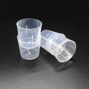 10ml 15ml tốt nghiệp nhựa đo cup y học phòng thí nghiệm công cụ PP nhựa <span class=keywords><strong>20ml</strong></span> lỏng quy mô đo lường cup - Product Image 3