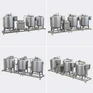 Máquina Comercial para la Elaboración de Queso Ace 300L, Línea de Producción Láctea para Leche UHT, Yogur y Helado, con Separador de Suero - Product Image 3