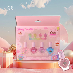 Ensemble de vernis à ongles et de peinture artistique non toxique pour enfants <span class=keywords><strong>Maquillage</strong></span> cosmétique multi-style pour enfants - Product Image 3