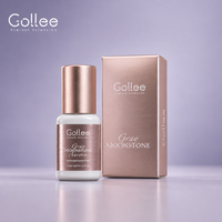 Adhésif pour cils Gollee Private Label Gray Korea, sans odeur, végan, tenue forte, imperméable, séchage rapide, pour yeux sensibles, logo personnalisé