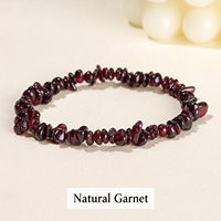 Bracelet extensible en perles de cristal naturel en vrac, pierres précieuses irrégulières, énergie de guérison Reiki, unisexe