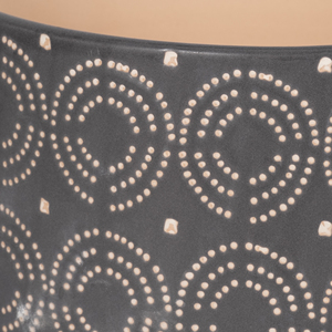 Fioriera in Ceramica Rialzata con Design a Spirale e Supporto in Bambù per Piante da Interno e Decorazione Domestica - Product Image 5