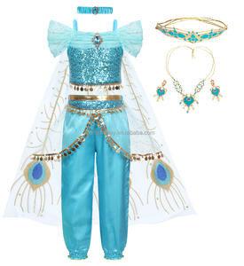 <span class=keywords><strong>Disfraz</strong></span> de Princesa <span class=keywords><strong>Jasmine</strong></span> de Halloween, <span class=keywords><strong>Disfraz</strong></span> de Cosplay de Princesa <span class=keywords><strong>Jasmine</strong></span> de <span class=keywords><strong>Aladdin</strong></span>, Colección de Disfraces de <span class=keywords><strong>Jasmine</strong></span> para Niños - Product Image 5