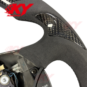 Volant sport en fibre de carbone pour Ford Mustang GT Lightning SVT Shelby Cobra 1999-2004 - Product Image 3