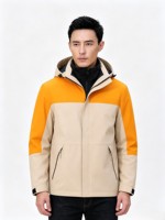 Vêtement de randonnée unisexe 3 en 1, veste imperméable coupe-vent à capuche pour le cyclisme, la randonnée, l'alpinisme, les trajets quotidiens, le snowboard