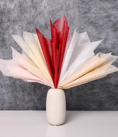 JOYWOOD Papier rembourré imperméable en coton de lait de type tirage pour bouquet de fleurs, papier d'emballage pour arrangement floral, papier artisanal