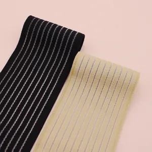 Various sizes and colors medical elastic band fish silk elastic webbing tape for abdominal waist support belt